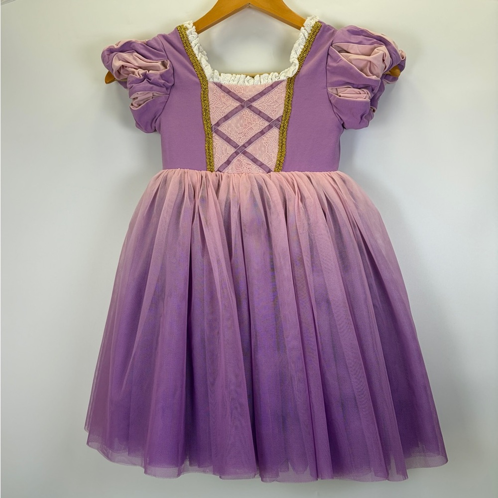 Taylor Joelle Luxe‎ Frying Pan Princess Tangled Rapunzel Dress Size 6
